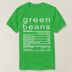 Etiket voedingsffecten t-shirt