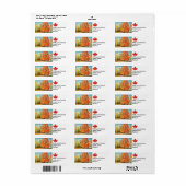 Etiket voor ahornstroop (Full Sheet)