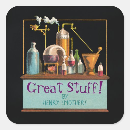 Etiket voor alchemist Brewmaster (Voorkant)