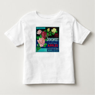 Etiket voor Apple-tapijtWatsonville, CA Kinder Shirts