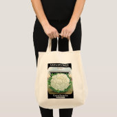 Etiket voor bloemkoolzaadverpakking tote bag (Voorkant (product))
