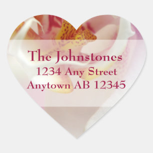 Etiket voor Chartreuse en White Orchid Wedding