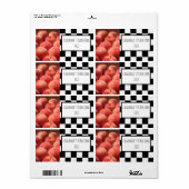 Etiket voor conserven (Full Sheet)