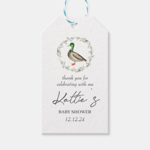 Etiket voor de vrachtwagen, Mallard Favor-tag Cadeaulabel