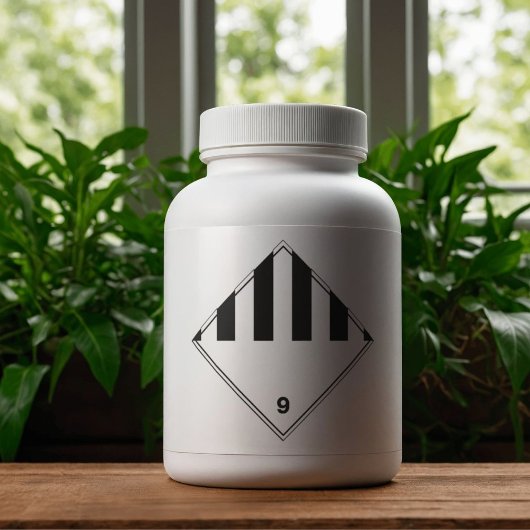 Etiket voor diverse klassen 9 sticker