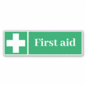 Etiket voor eerste hulp sticker (Voorkant)