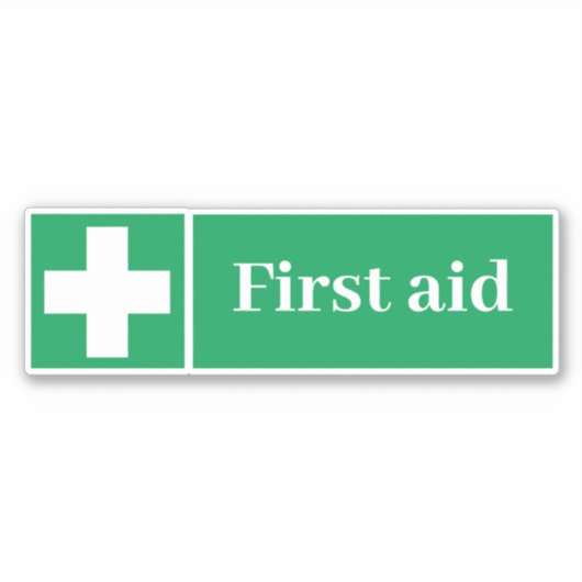 Etiket voor eerste hulp sticker (Voorkant)