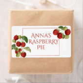 Etiket voor flesachtige frambose (Insitu)