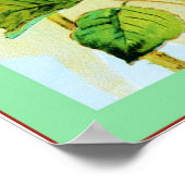 Etiket voor fruit poster (Hoek)