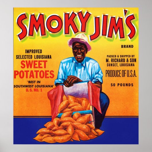 Etiket voor  fruit poster (Voorkant)