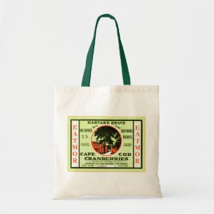 Etiket voor fruitkratten tote bag
