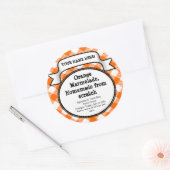 Etiket voor gepersonaliseerde blikstrips/deksel, O (Envelop)