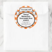 Etiket voor gepersonaliseerde blikstrips/deksel, O (Tas)