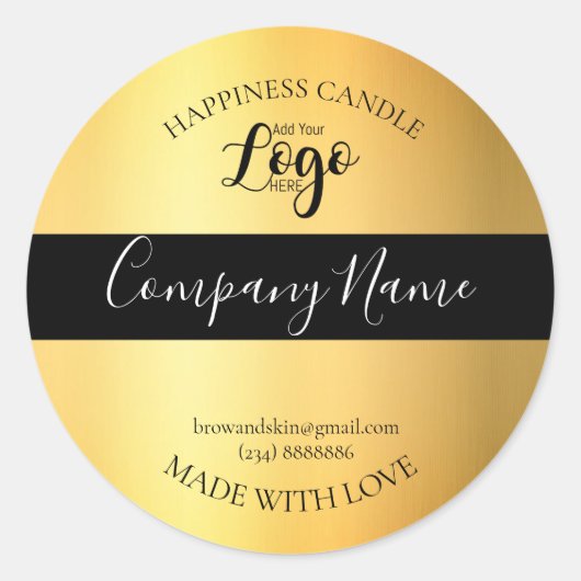 Etiket voor gepersonaliseerde thuiskaartjes (Voorkant)