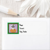 Etiket voor halloween Speelgoed Fox Terrier (Insitu)