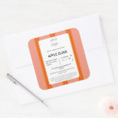 Etiket voor ingrediënten van het product (Envelop)