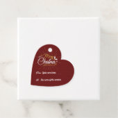  etiket voor kerstcadeautjes Label (In situ)