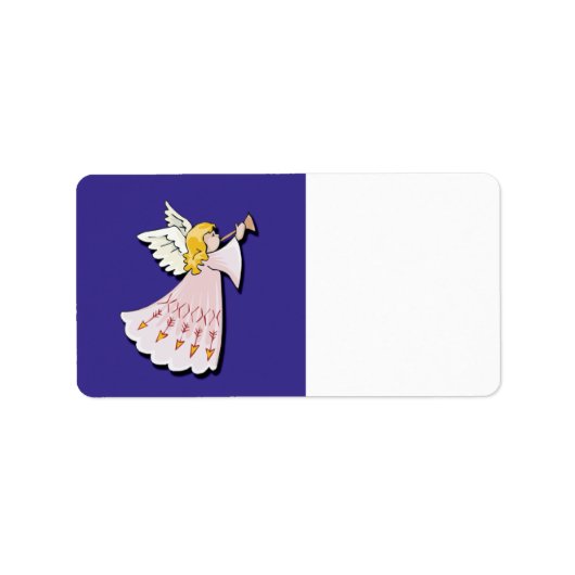 Etiket voor kerstengel (Voorkant)