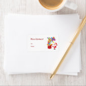 Etiket voor kerstmis en cadeaudoos (Insitu)