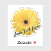 Etiket voor naambloem personaliseren sticker afdru (Vel)