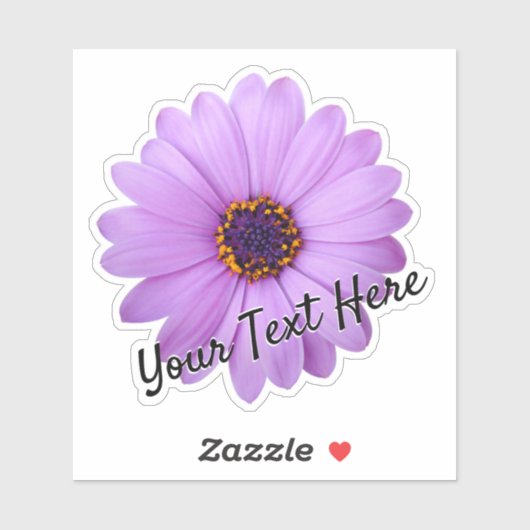 Etiket voor naambloem personaliseren sticker afdru (Vel)