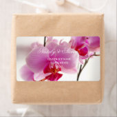 Etiket voor orchidee bloem (Insitu)