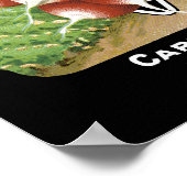 Etiket voor Radish Seed Packet Poster (Hoek)