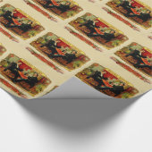  etiket voor sociale rookgordijn cadeaupapier (Hoek)