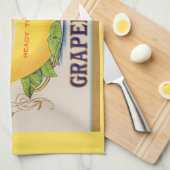 Etiket voor Uco-merk Grapefruits uit 1930 Theedoek (Quarter Fold)