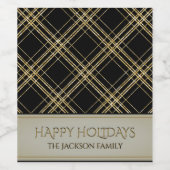 Etiket voor voedsel en drank (Enkel label)