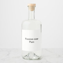 Etiket voor voedsel en drank