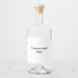 Etiket voor voedsel en drank