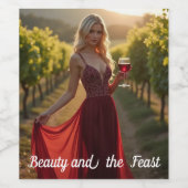 Etiket voor voedsel en drank (Enkel label)