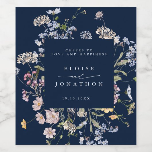 Etiket voor voedsel en drank (Enkel label)