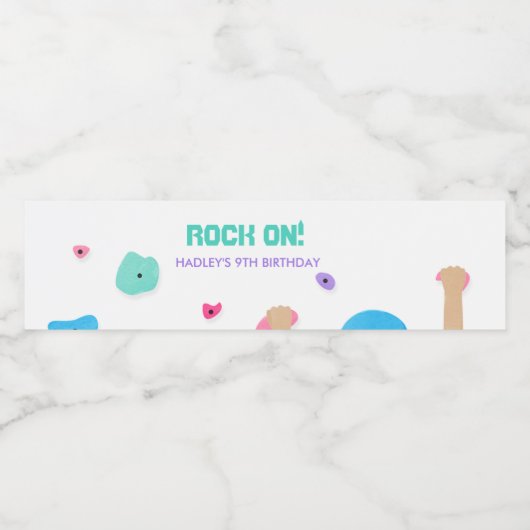 Etiket voor voedsel en drank (Enkel label)