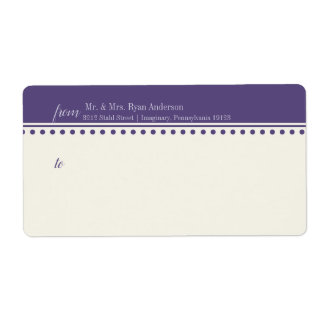 Etiket voor weddenschappen, Paars