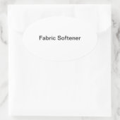 Etiket wasverzachter / (Tas)