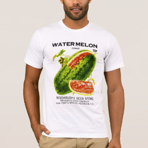 Etiket watermeloen zeepverpakking t-shirt