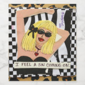 Etiket wijnfles (Enkel label)