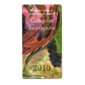 Etiket wijnfles (Voorkant)