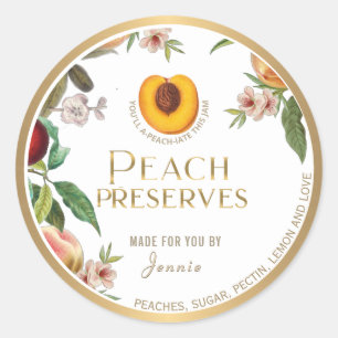 Etiket Witte Logo-ontwerp Elegant Perzische Perzik