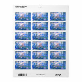 Etiket zwart-wit (Full Sheet)