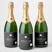 Etiketontwerp voor jam pot sparkling wijnetiket (Flessen)