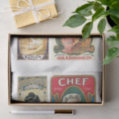 etiketten 20 10x15 ontkoppeling van voedsel tissuepapier (Geschenk)