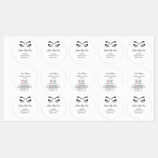 Etiketten Labels (Vel)