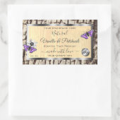 Etiketten Logo van natuurlijke boomschors (Tas)