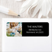 Etiketten op aangepast fotoretouradres (Insitu)