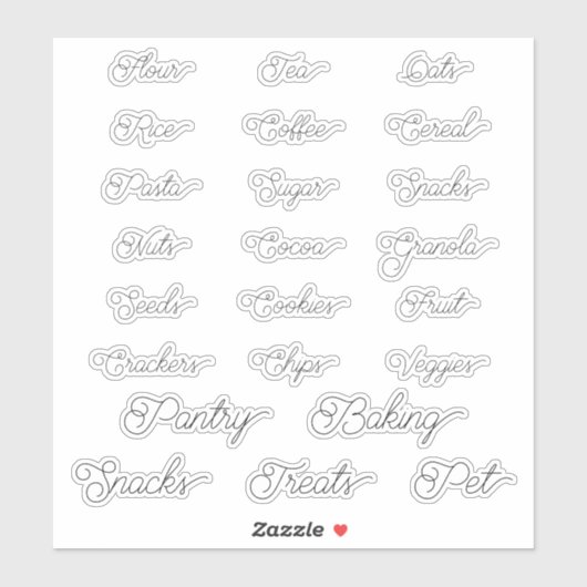 Etiketten panterplaten sticker (Vel)