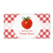 Etiketten tomatensaus (Voorkant)