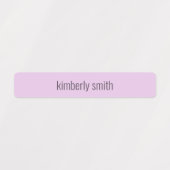 Etiketten van de Boho Girl School Name Labels (Design 1)